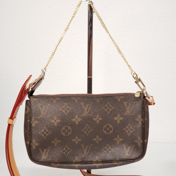 Louis Vuitton Accessories Pouch Pochette Brown Shoulder Bag lux240-100525 - Picture 3 of 16